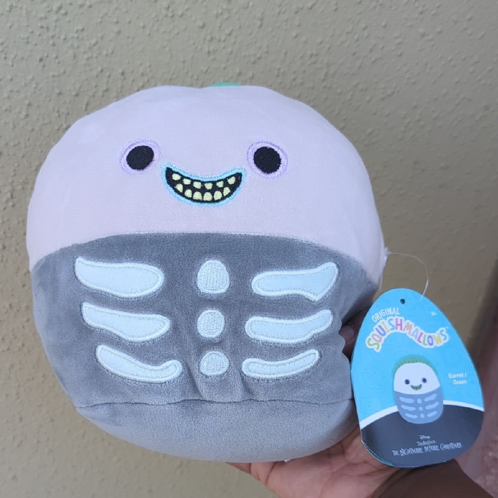 Squishmallows Disney The Nightmare Before Christmas Barrel 5" Plush USA